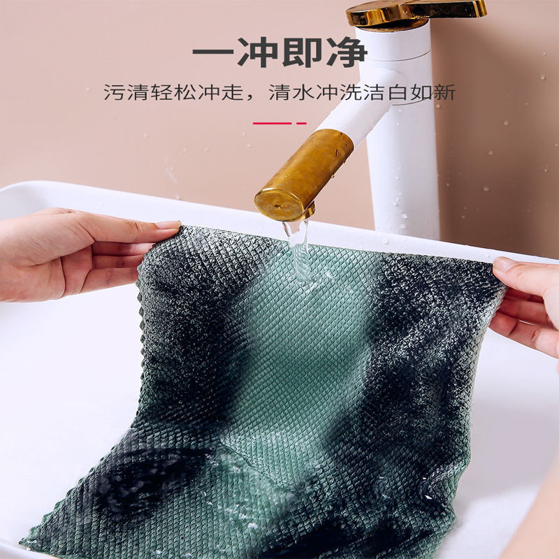 抹布/鱼鳞布/百洁布/懒人清洁布/擦玻璃巾产品图
