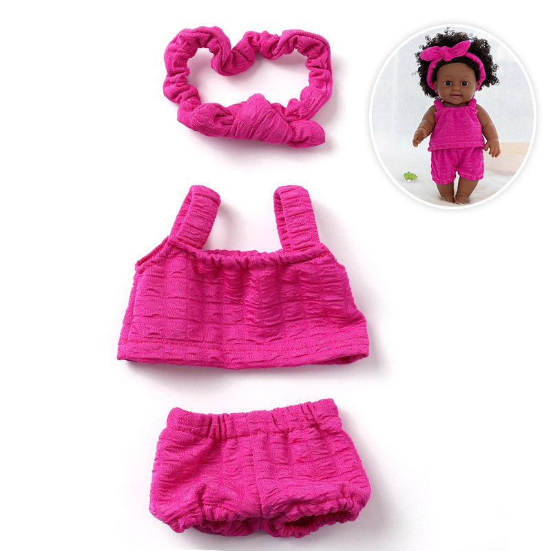12英寸仿真婴儿娃衣新款外贸热销重生娃娃衣服批发细节图