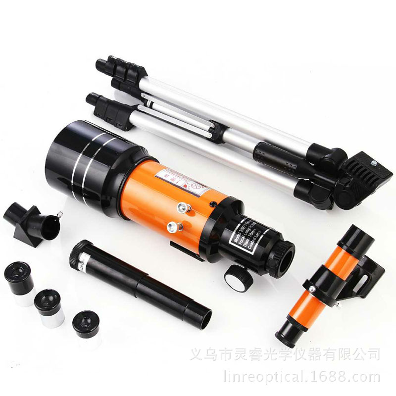 高清高倍望远镜70az专业天文望远镜单筒夜视工具1000倍细节图