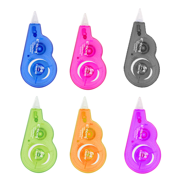 Yalong Cross-border Student Wholesale 6m correction tape for text correction stationery for students and offices details Picture