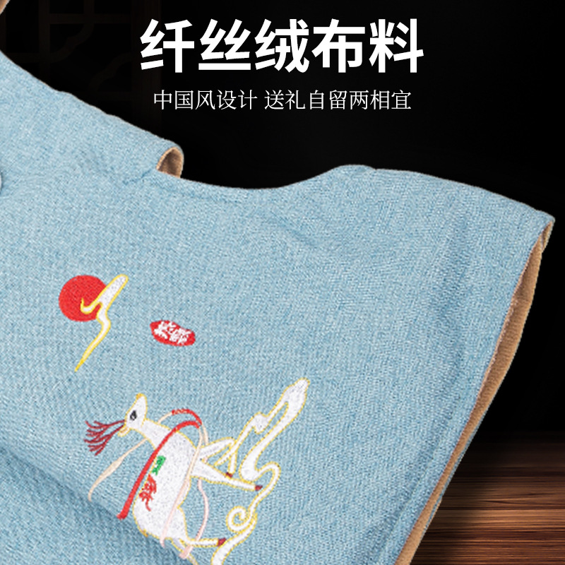 Electric heating mugwort wool knee pads for winter warmth, knee joint hot compress therapy pads wholesale, moxibustion pads Application Scenario