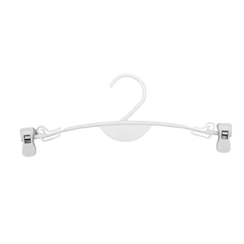 内裤夹子胸罩夹子内衣店文胸内裤架内衣衣架塑料文胸夹文胸衣挂钩白底实物图