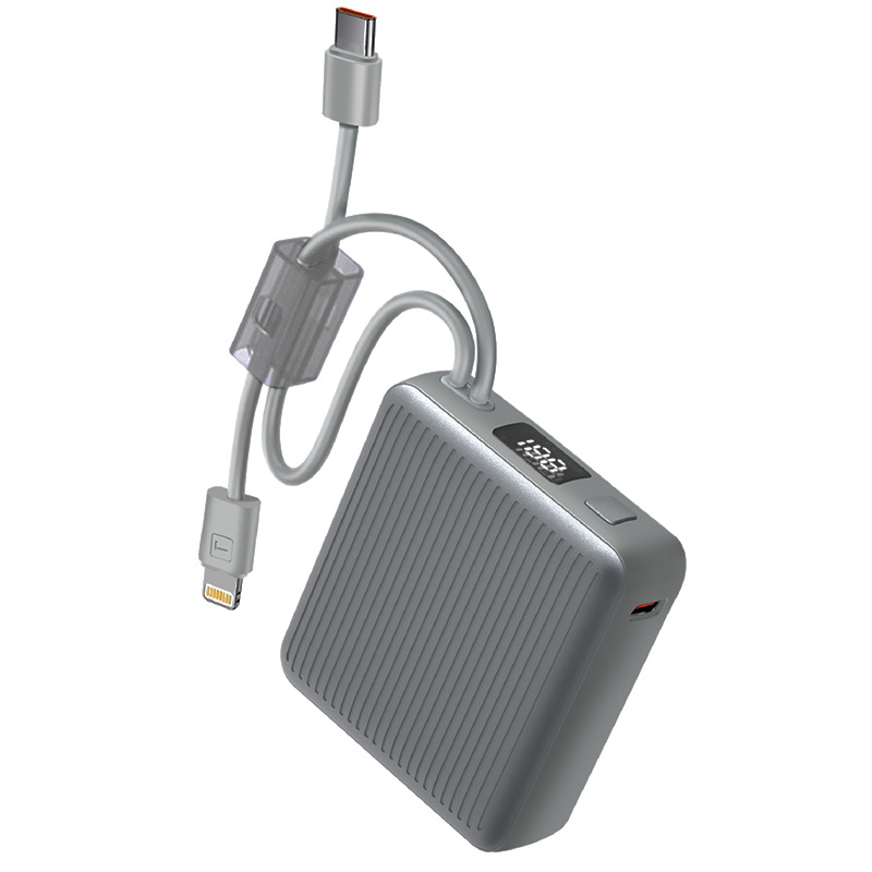 717 Mobile power bank with 3C certification, digital display, 10,000 mah capacity, fast charging, is selling well across borders Item Picture