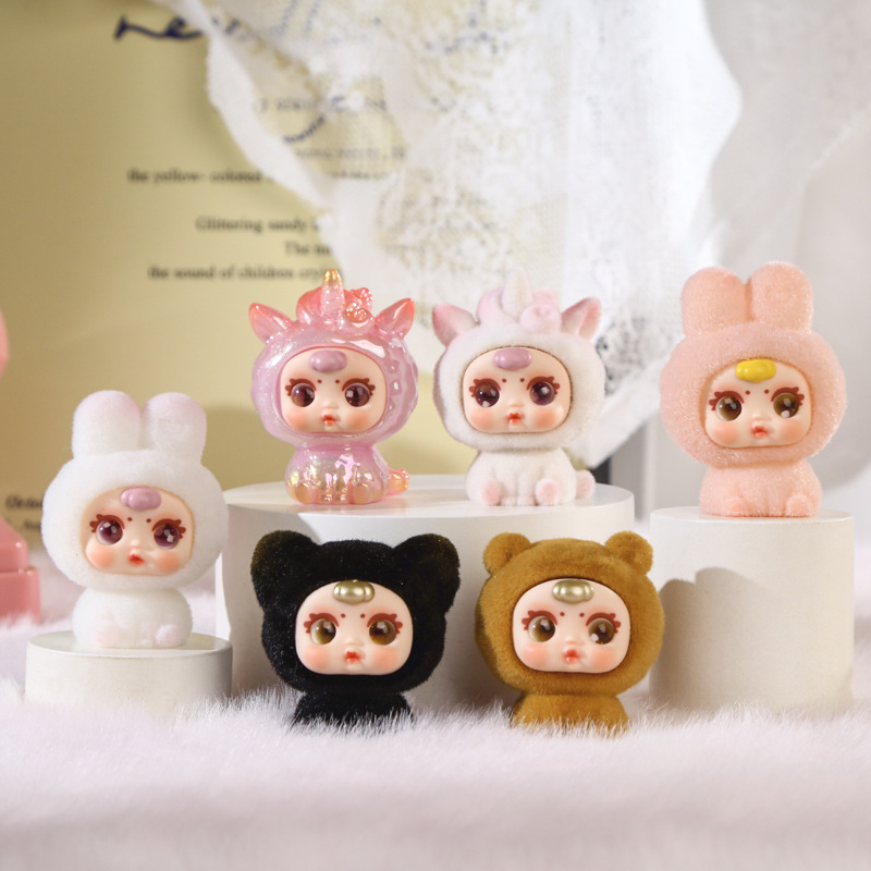 m milk candy pajamas, pajamas party blind box, cute plush toy decorations, festival gifts, gift blind box wholesale details Picture
