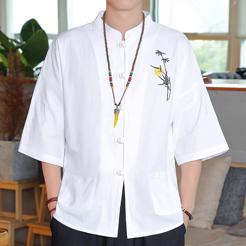 男士衬衫实物图