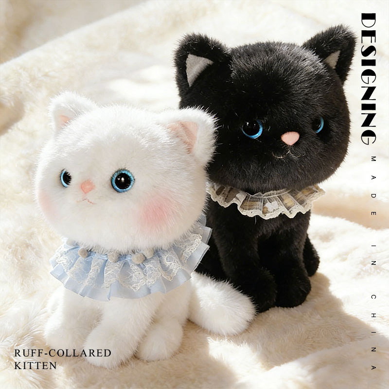 Transfronterizo bella gato encaje gato lindo peluche bonecos muñeca pacificador muñeca regalo de cumpleaños para niños Application Scenario