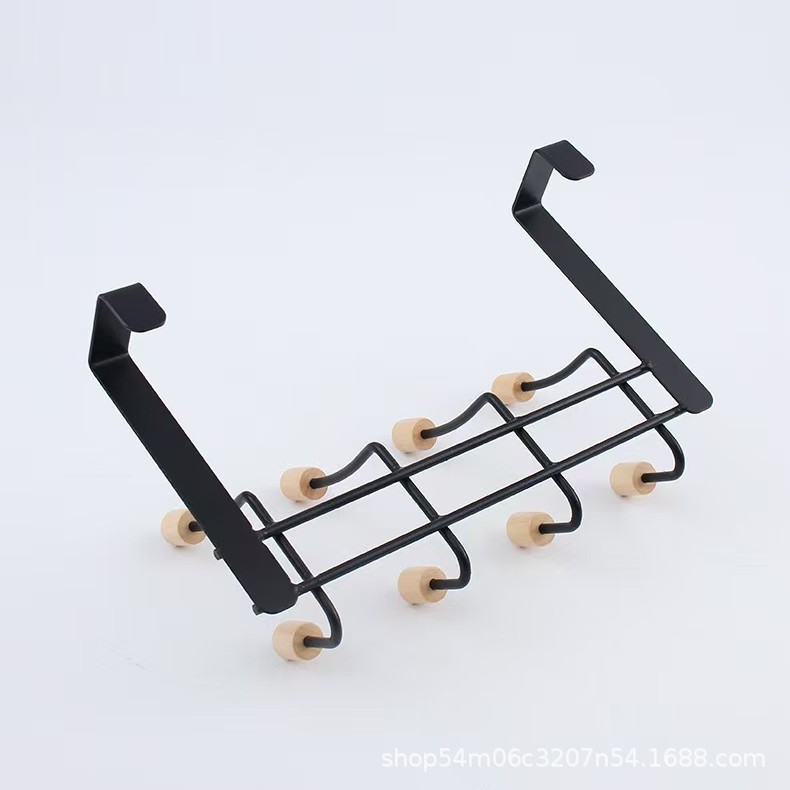 Nordic personalized and creative fitting room hooks, towel hanging behind the bathroom door, home bedroom storage, powerful shelving unit Specification image