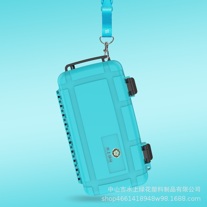 Manufacturer's cross-border portable cigar box, bullet box, sponge-lined storage box, multi-functional tool and instrument plastic box Specification drawing