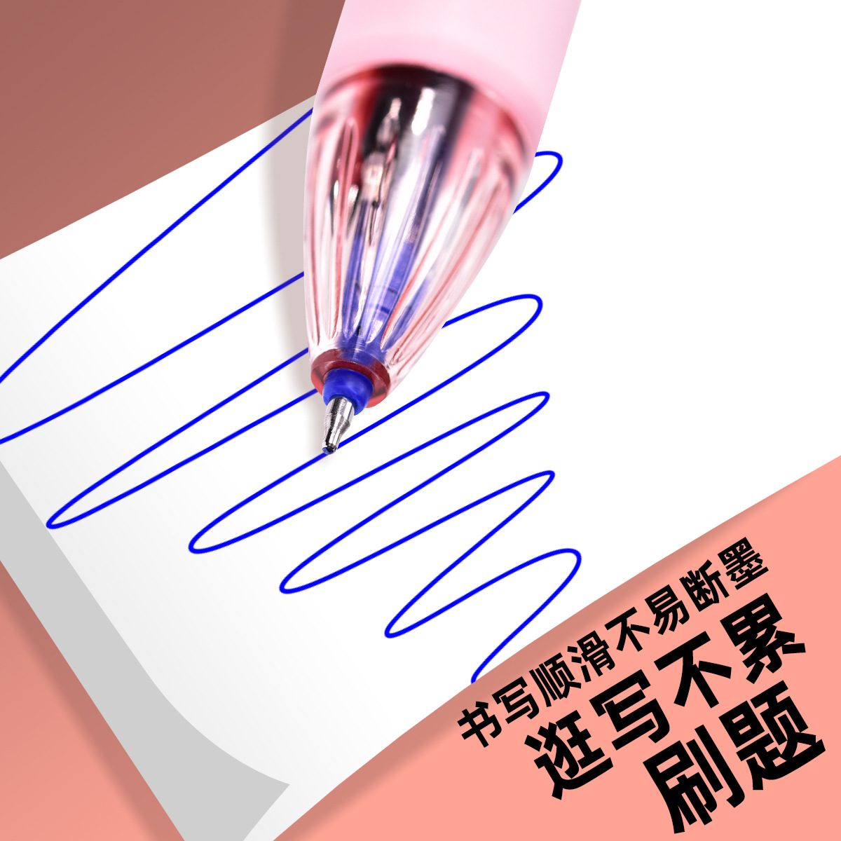 Weiya Hui Four-in-one WYH058 Gel Pen, Cartoon Four-color Pen, Multi-color pen, Cartoon Internet Celebrity Style ST Gel details Picture