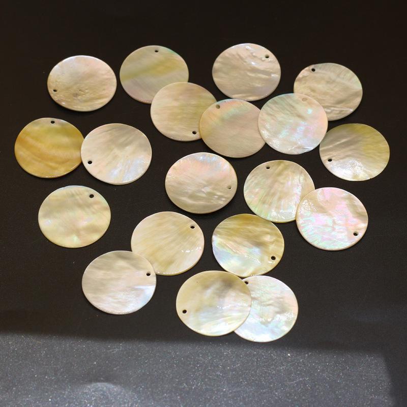 Simple and natural shell, sea shell, black shell, white shell pendants, DIY jewelry accessories, handcrafted jewelry necklaces Specification image