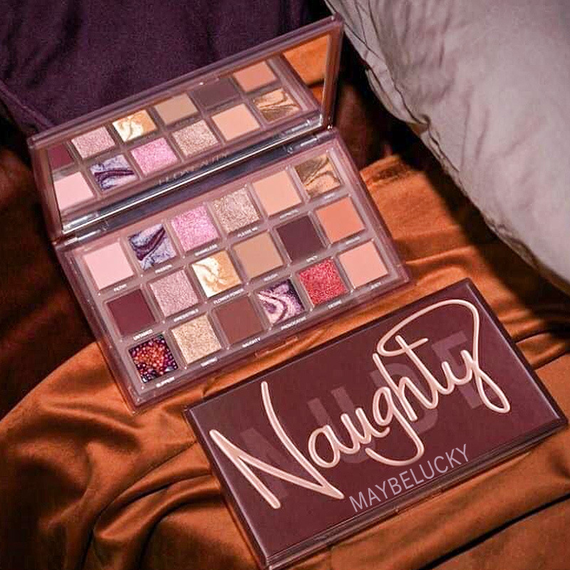 跨境十八色反转玫瑰眼影盘美妆哑光珠光眼影 公主色爆闪亮片眼影