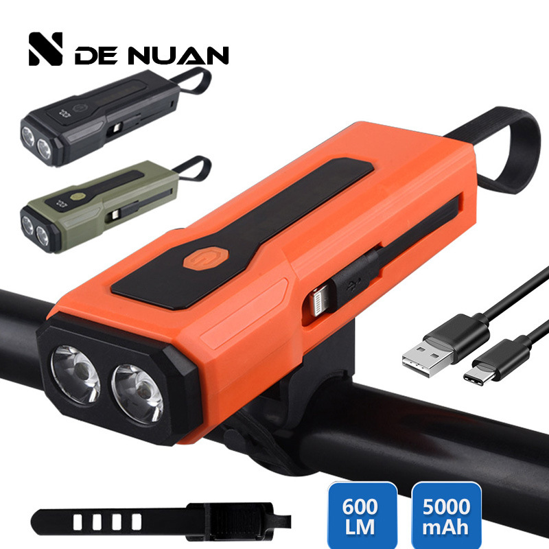 Mountain road bicycle accessories, night running lights, headlights, flashlights, ultra-bright headlights for night riding, waterproof, long range Application Scenario