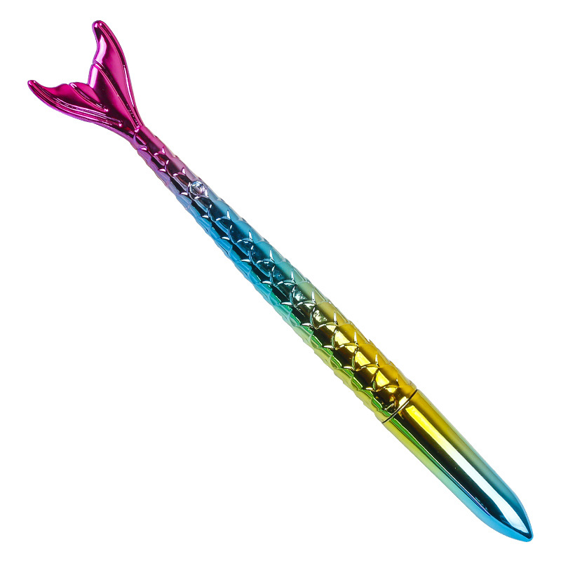 The manufacturer supplies creative stationery such as fish-tail gel pens, imitation fish-tail learning stationery, syringe water-based pens and signature pens Item Picture