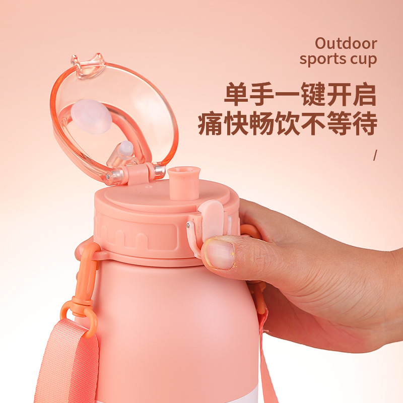 High-appearation-level large-bellied cups, insulated cups, direct drinking cups, large-capacity portable 316 stainless steel gift cups Specification image