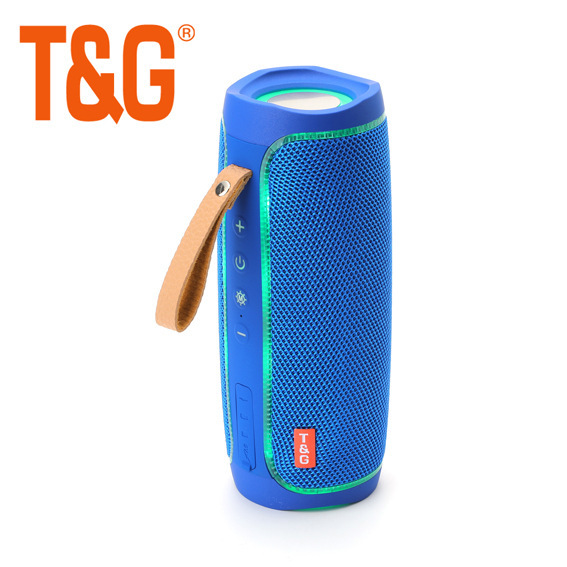 TG287户外LED灯蓝牙音响双振膜低音炮高音质插卡BT音箱蓝牙5.3