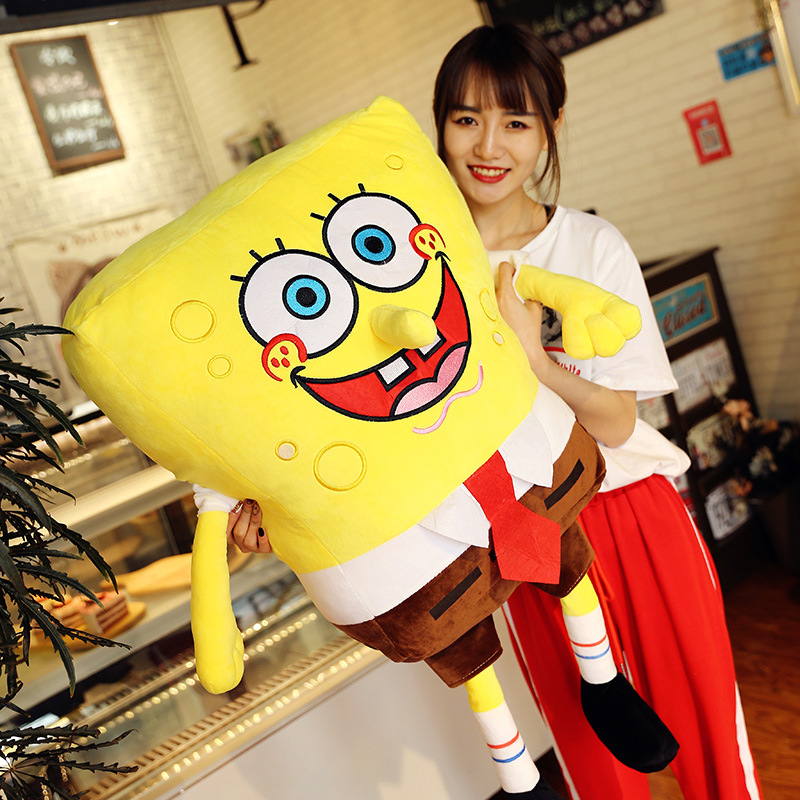 Spongebob SquarePants, Big Star plush toys, claw machine dolls, children's gifts, sleeping pillows wholesale Specification image