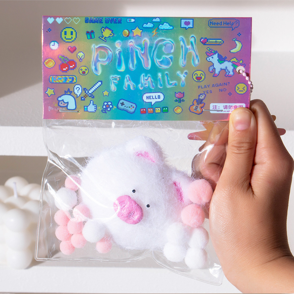 Douyin's same style of muddy little pig and dog tpr pinching silicone slow rebound blind box stress-relieving toys wholesale for stress relief Application Scenario