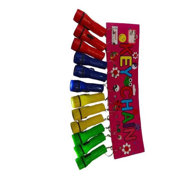 Children's illuminated keychain light, popular on Douyin, 668 flashlight, LED night light, street stall supply, factory direct sales