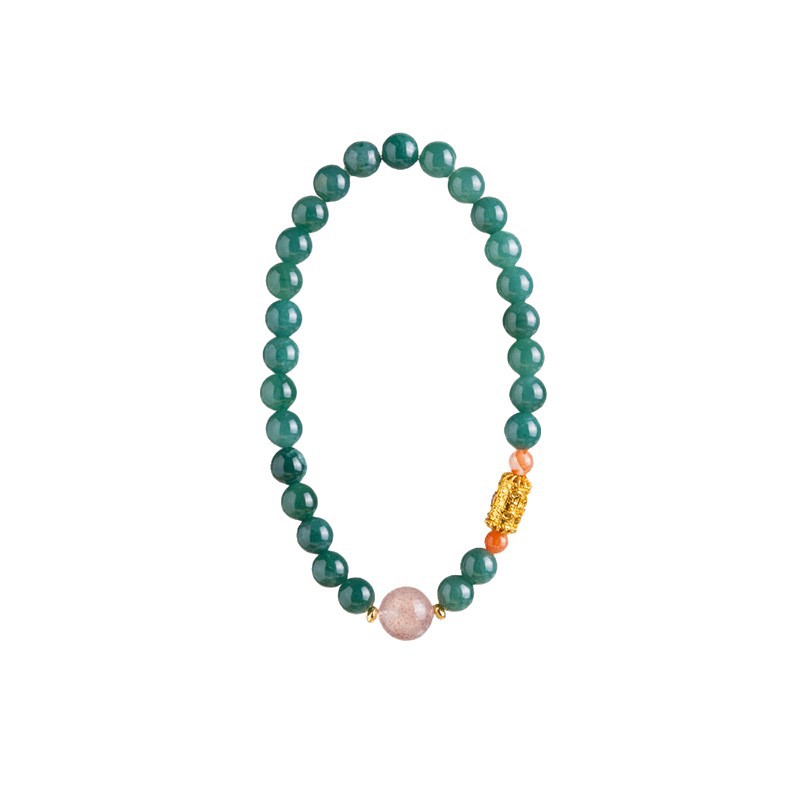 手串/水晶手串/合香珠/水晶能量手串/文玩手串白底实物图