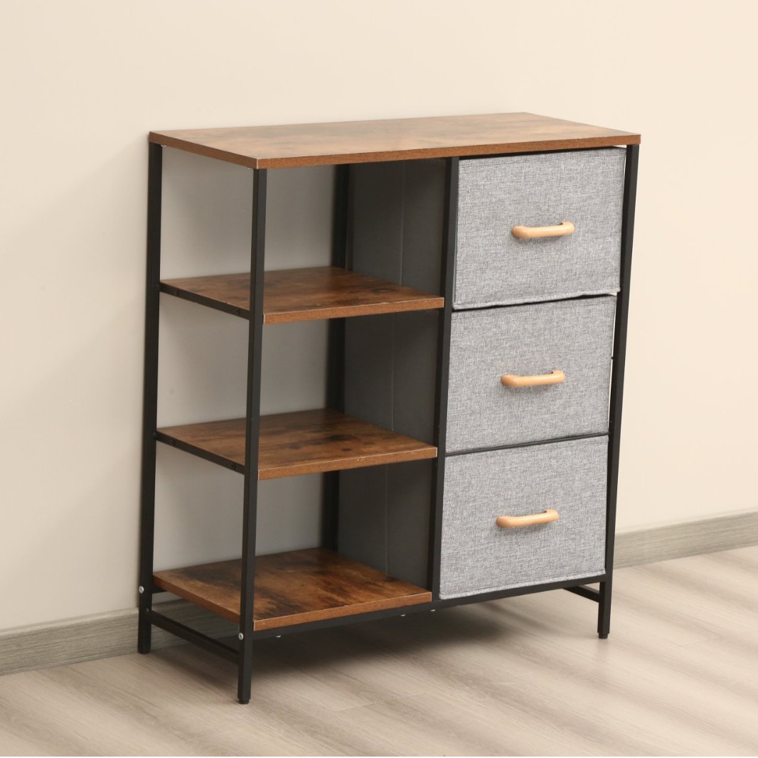 Simple Storage Cabinet, Multi-Layer Storage And Organization Cabinet For Living Room And Bedroom, Household Drawer-Type Storage Cabinet, Living Room Miscellaneous Cabinet details Picture