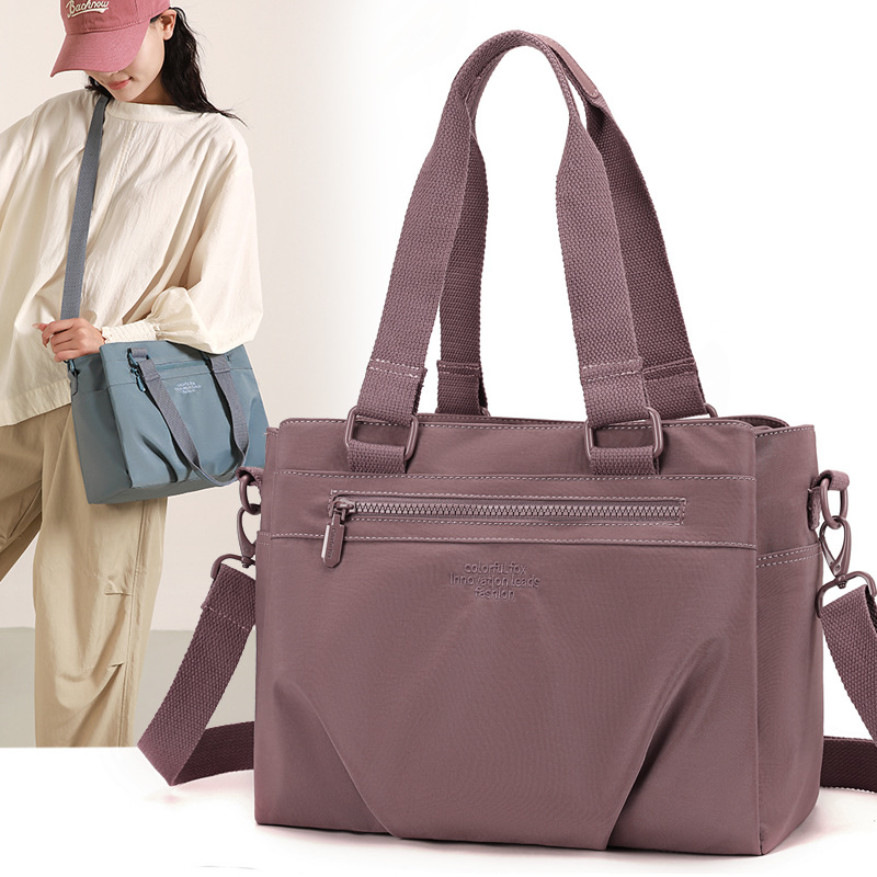New handbag style: women's single-shoulder bag, multi-layer crossbody bag, large-capacity tote bag Item Picture