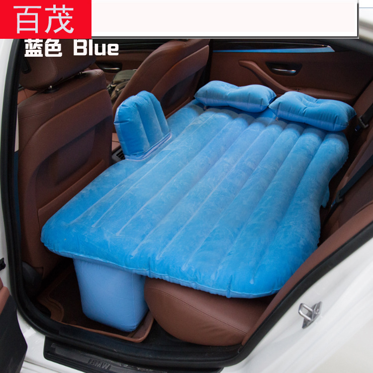 Interior products: Folding car inflatable bed, PVC flocked car inflatable mattress, SUV in-car travel inflatable bed Specification drawing