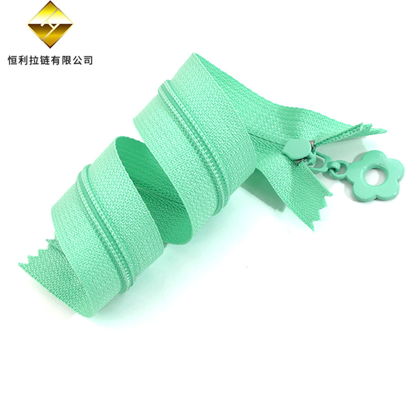 现货彩色玩偶闭尾包包小花抱枕铅笔盒化妆包3号尼龙拉链细节图