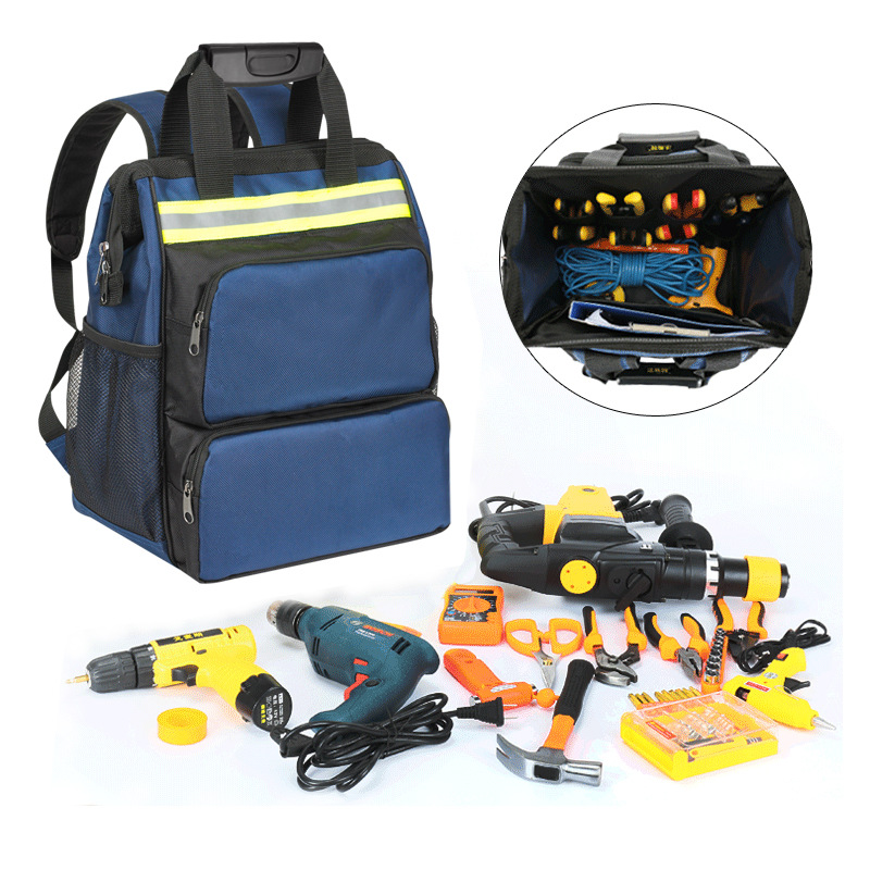 Selected multi-functional backpack, Oxford fabric waterproof backpack, home appliance repair backpack and tool kit manufacturer details Picture