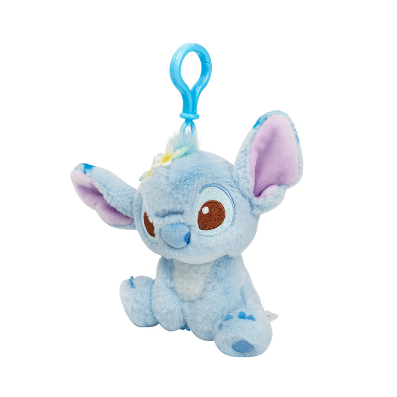 【 Disney 】 Stitch plush pendant, Stitch doll Plush toy figurine, keychain, schoolbag pendant Item Picture