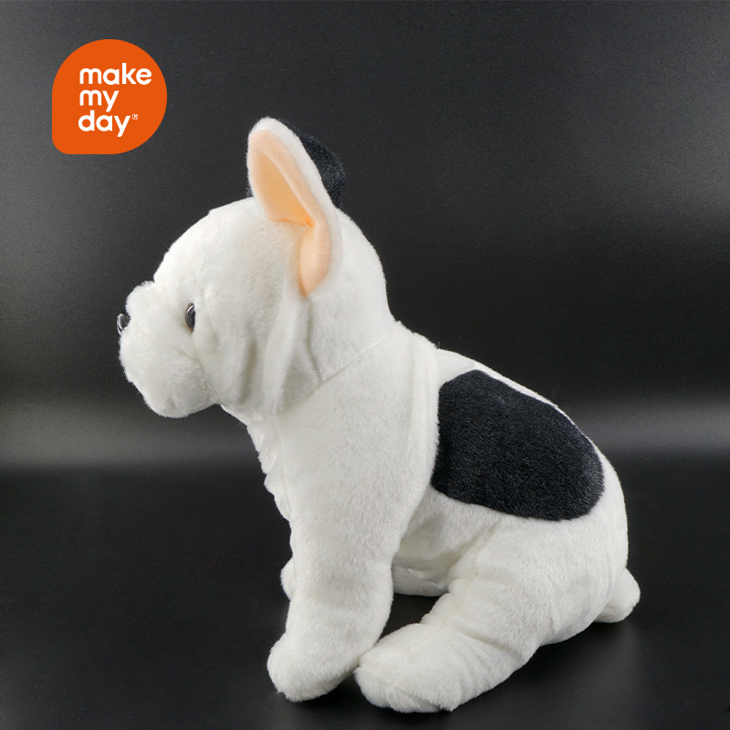 Simulated bulldog, French Bulldog, plush toy doll, children's sleeping pillow, puppy doll, custom cloth doll Specification image