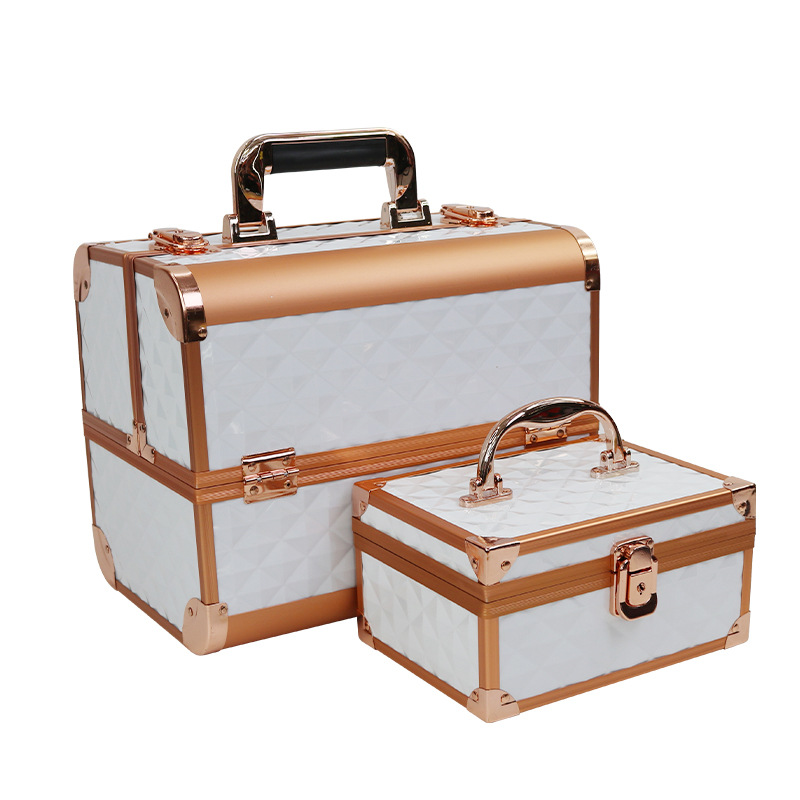 Large-capacity toolbox, foreign trade storage box, mother box, makeup, manicure, eyelash extension, tattoo, multi-functional makeup box Item Picture