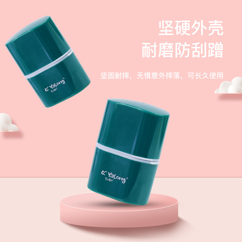 Cross-border factory direct sales triangular design double-hole pencil sharpener for primary school students with creative customization Application Scenario