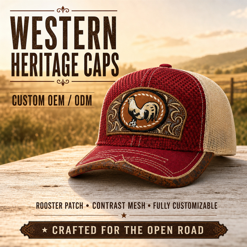 Cross-border best-selling baseball caps, retro washed baseball caps, 3D embroidered hats, OEM custom brand team hats