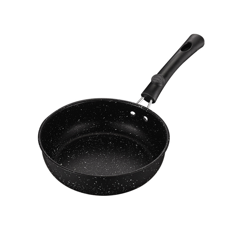 Tourmaline flat pan, non-stick pan, pancake and steak frying pan, household induction cooker, gas stove, egg frying pan, cross-border Item Picture