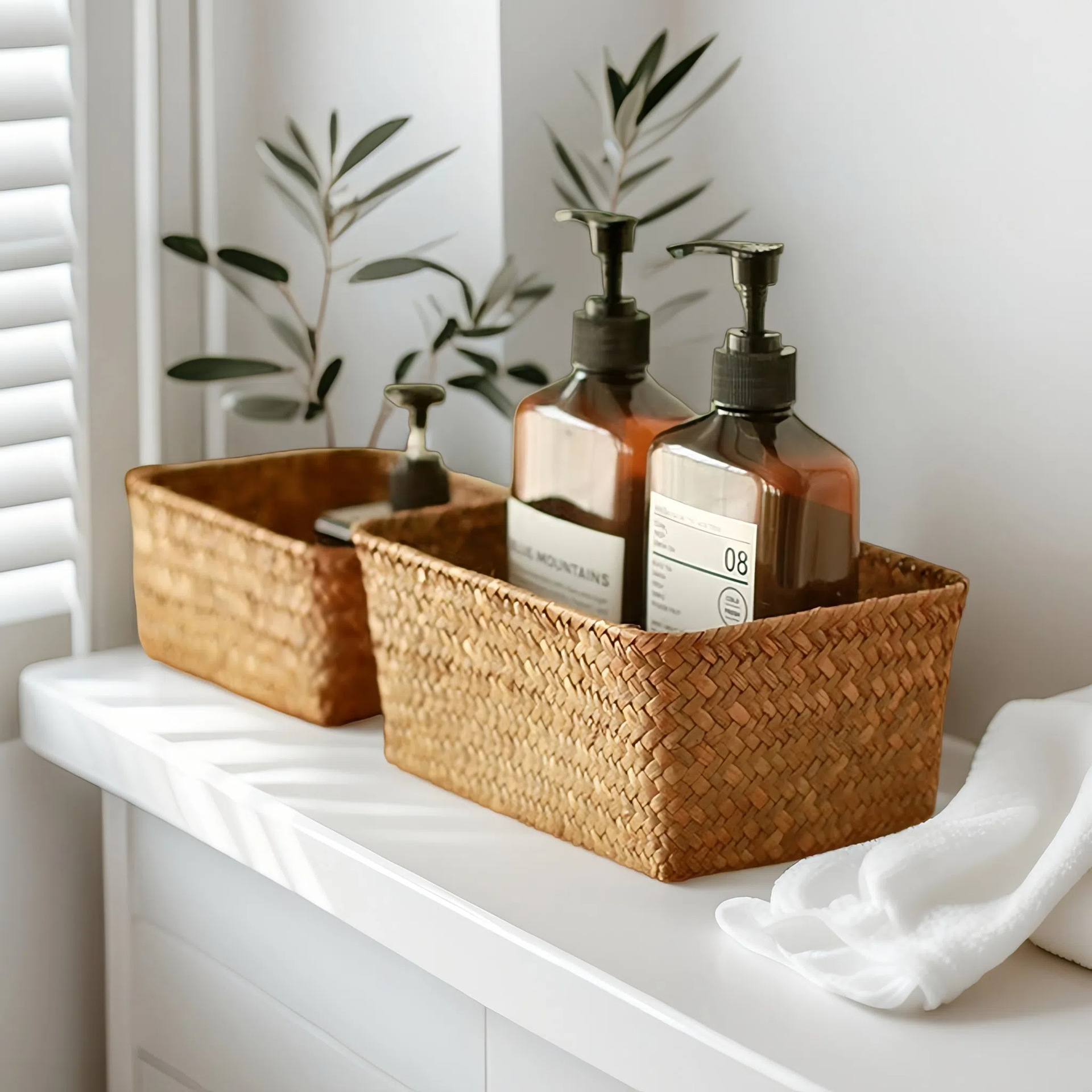 编织篮编织袋手提袋搬家袋水果网袋中转袋多用途收纳袋