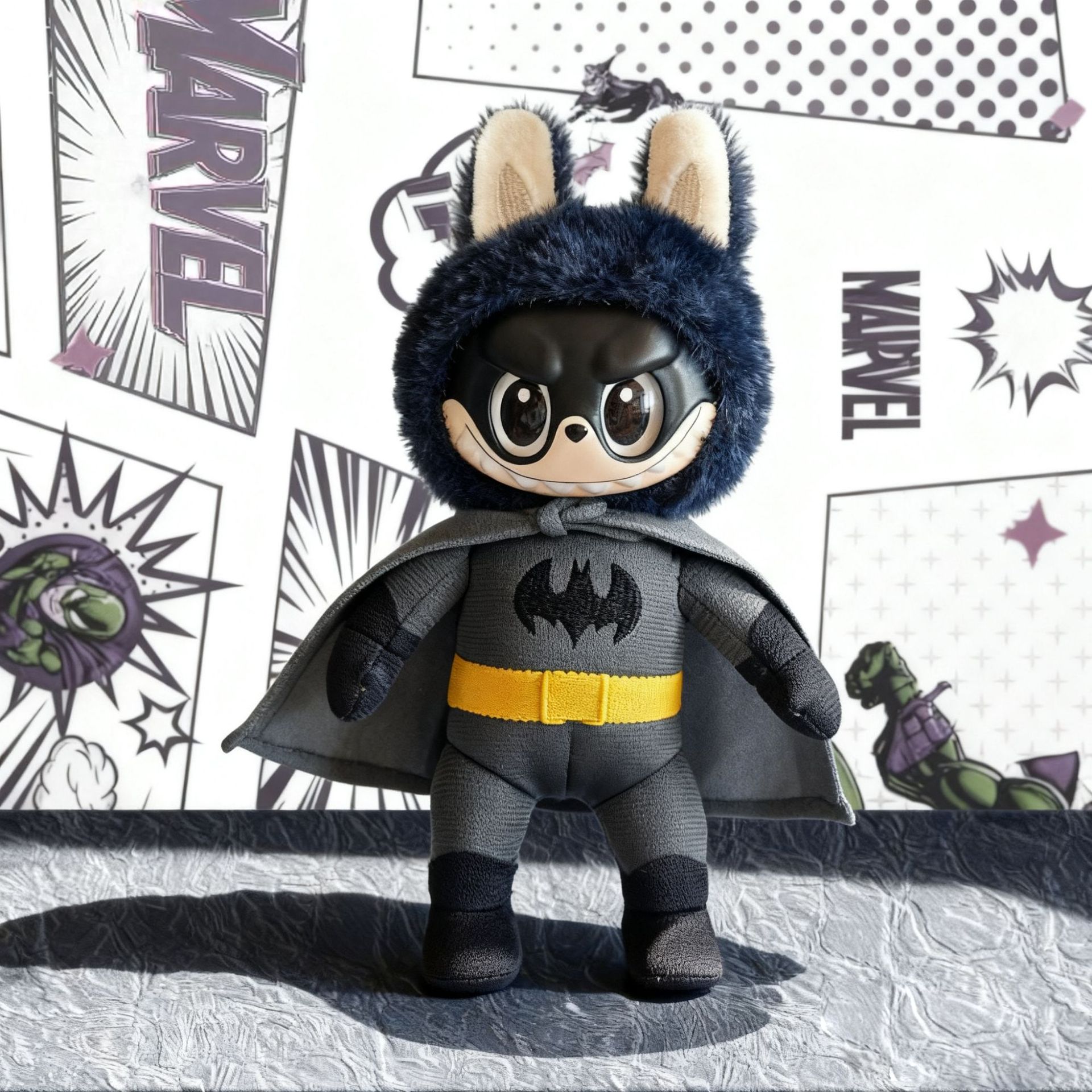 Marvel Labrador Vinyl Doll Plush Blind Box Trendy Series Vinyl Furry Figurine Gift details Picture