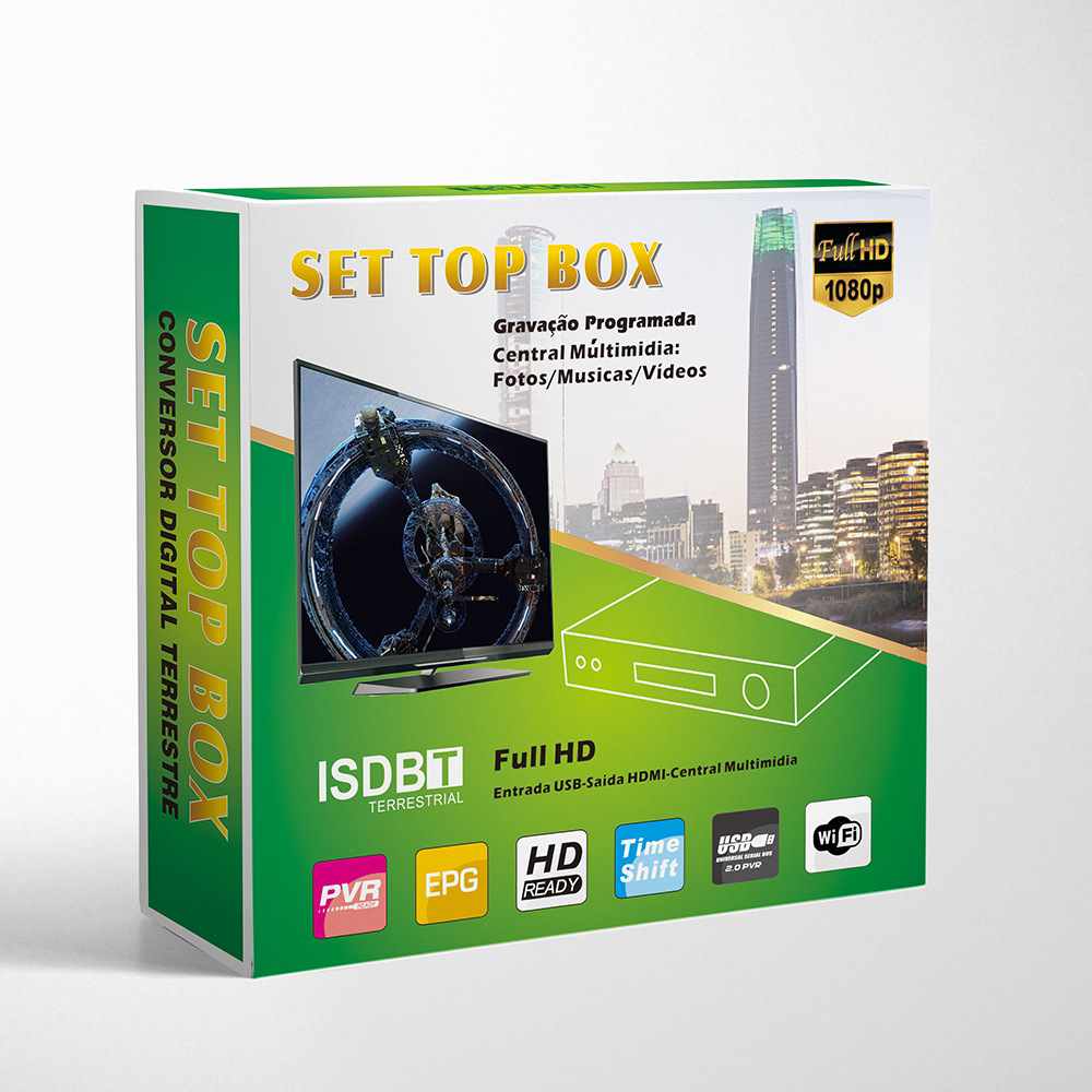 South American ISDB set-top box, Brazil, Chile, Peru, Ecuador, Argentina -T high-definition digital tv box TV Application Scenario