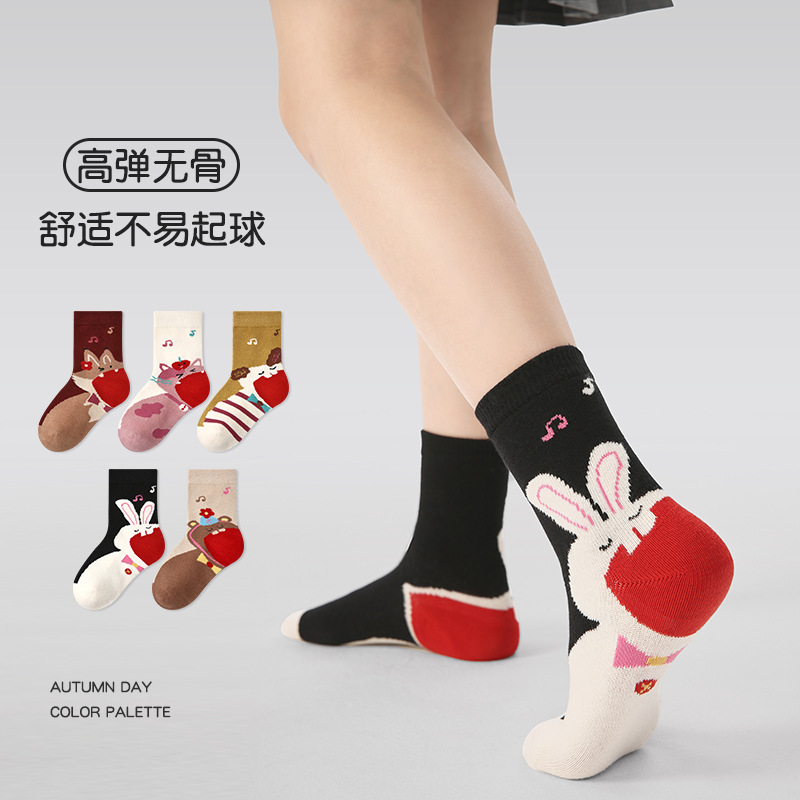 儿童丝袜/儿童连裤袜/袜子儿童/无骨袜男童冬季/舞蹈袜细节图