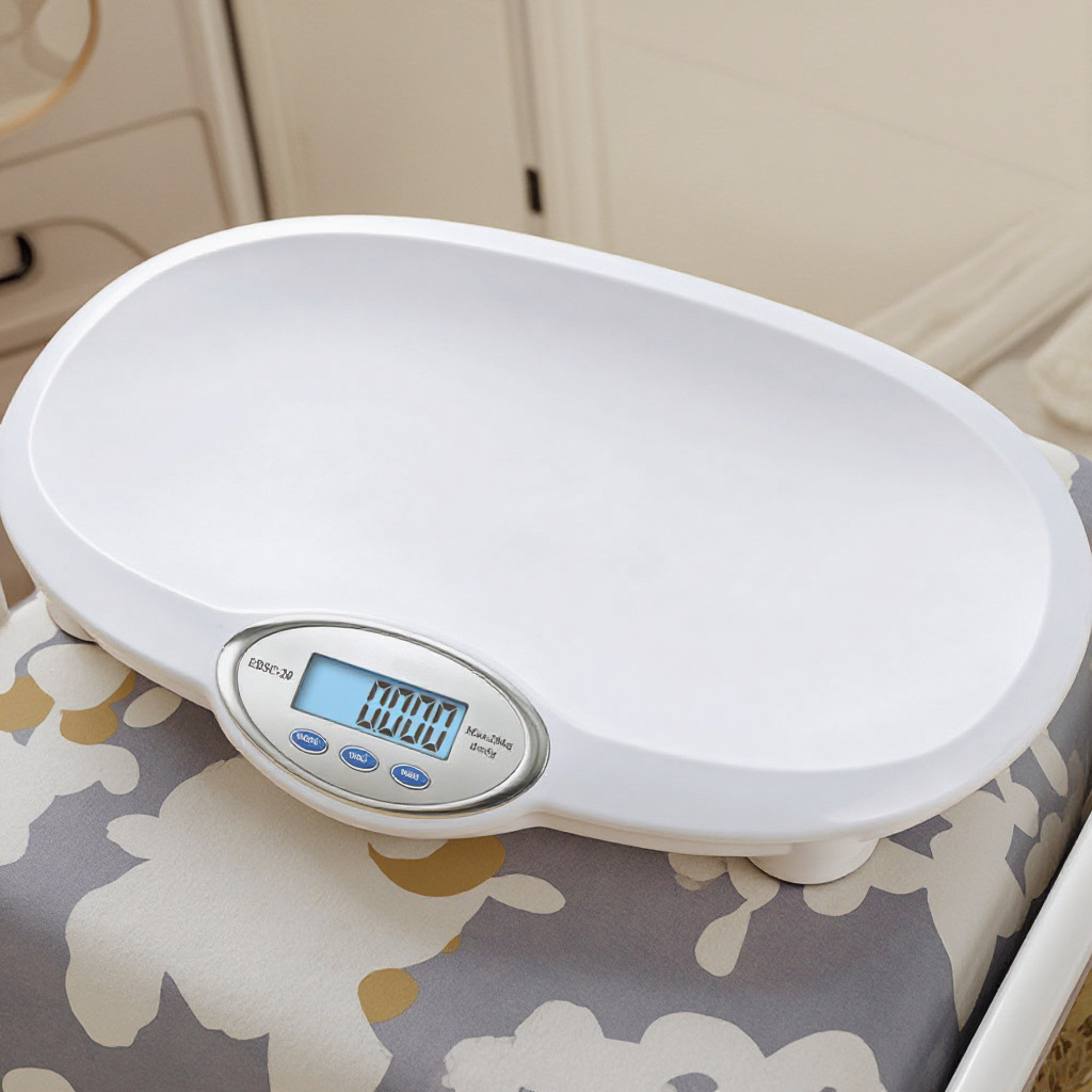 Cross-border exclusive baby scale, 20KG household baby scale, kitchen scale, high-precision electronic scale, baby health scale details Picture