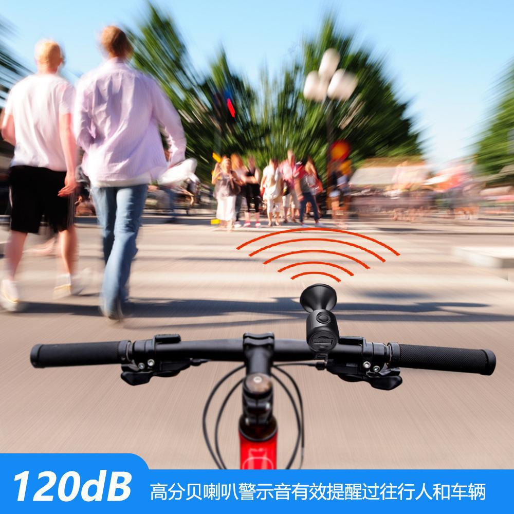 Altavoz eléctrico de bicicleta campana de bicicleta de montaña altavoz de coche para niños transfronterizo nuevo modelo de campana eléctrica altavoz de personalidad ciclismo details Picture