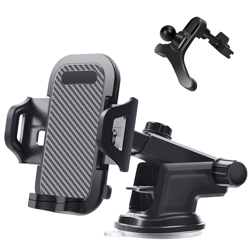A car mobile phone stand, a universal fixed multi-functional navigation support frame with an air outlet and suction cup for vehicles Application Scenario