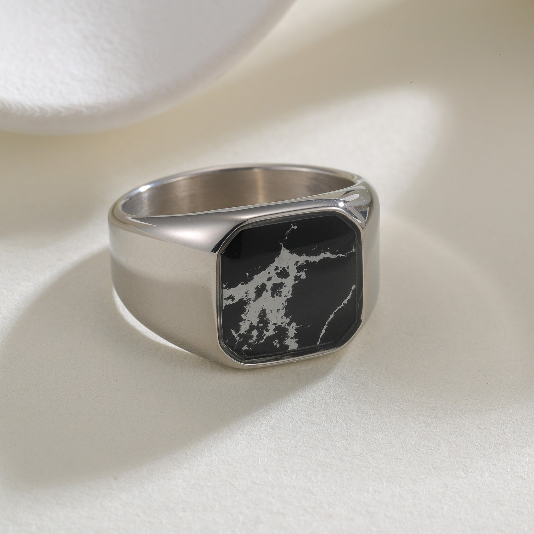 戒指/戒指男/莫桑钻/情侣戒指/戒指空托细节图