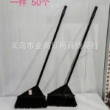 New household thickened plastic broom, soft-bristled broom and dustpan combination, large broom for floor cleaning and sweeping Application Scenario