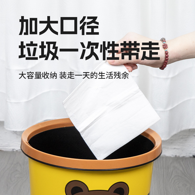 2025 New model household trash can for living room, light luxury, high appearance level, cross-border kitchen, bathroom, bedroom, high appearance level, wastebasket Specification image