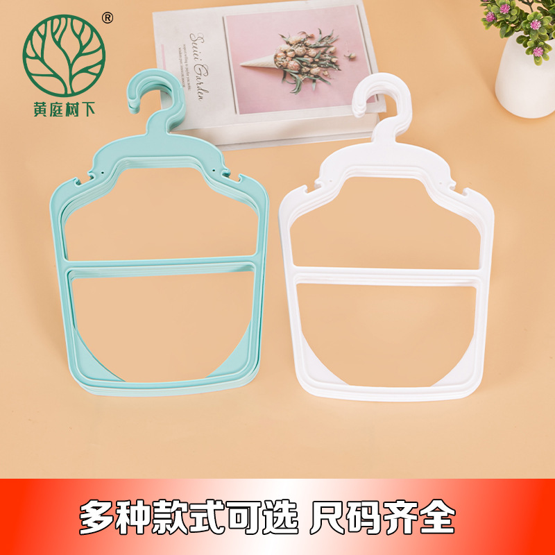 宠物塑料衣架狗狗猫咪衣服布料衣挂衣撑挂钩宠物店衣服架宠物用品细节图