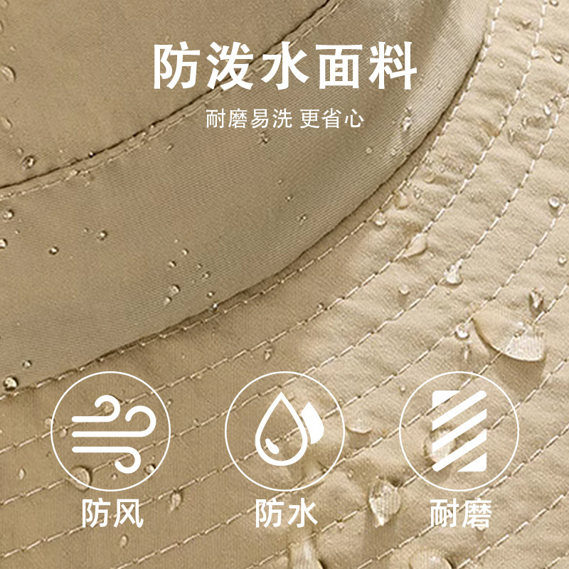 Quick-drying fisherman hat, sun shield, color-blocking sun protection hat, breathable sports waterproof sun hat, men's spring and summer outdoor hiking hat Application Scenario