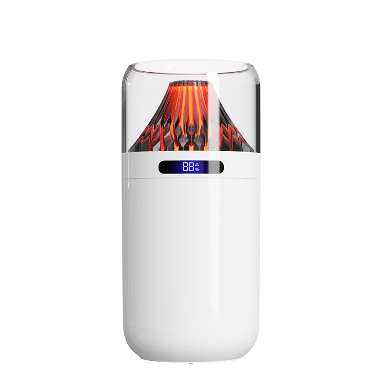 New simulation volcano humidifier, car air atomizer, home desktop volcano aroma diffuser, motorcycle humidifier Item Picture