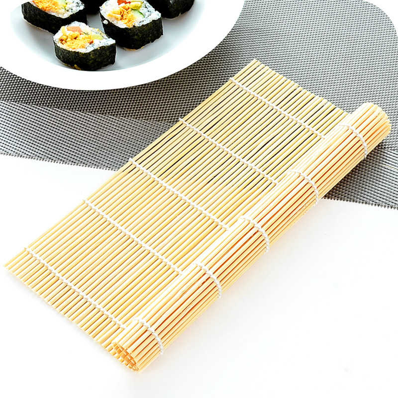 Sushi tools: sushi bamboo roll, sushi curtain, nori roll rice, white curtain, nori roll rice, bamboo roll, sushi roll