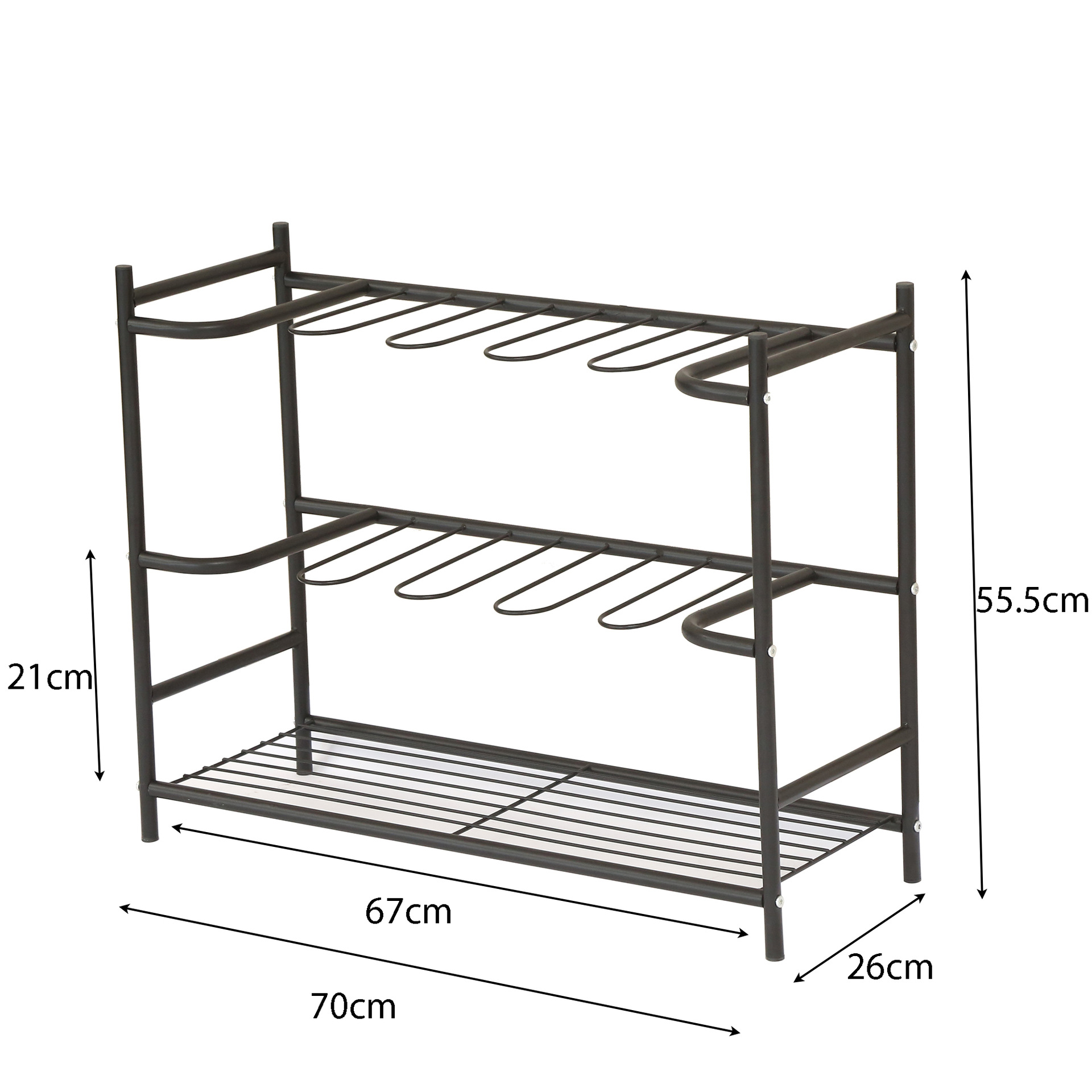 Multi-Functional Vertical Shoe Rack, Boot Support Rack, Entrance Long Boot Display Rack, Bedroom Shoe Organization And Storage Rack, Boot Rack Item Picture