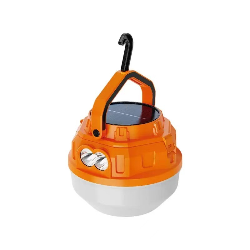 Cross-border outdoor bulb lights, street stalls, night markets, portable solar usb charging multi-functional camping lights, emergency led lights